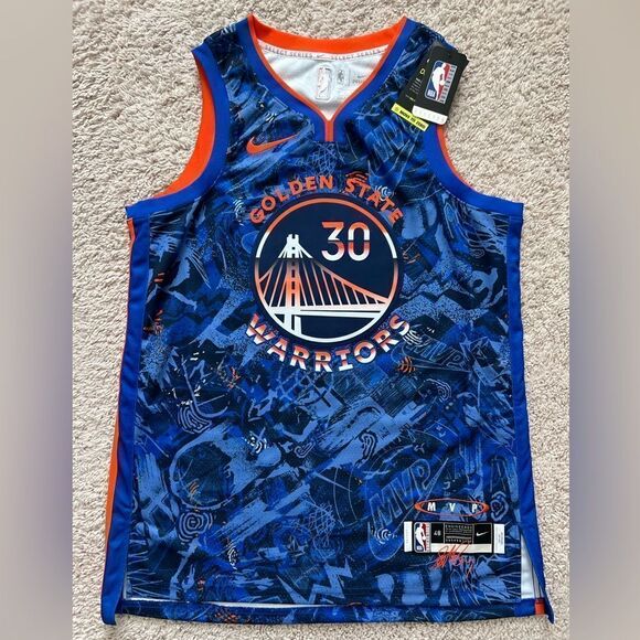 Nike Authentic Steph Curry Select Series Basketball Jersey - Picture 2 of 7